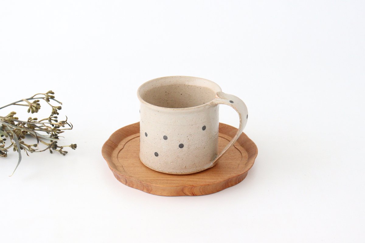 Mug Dot White | Shigaraki Ware