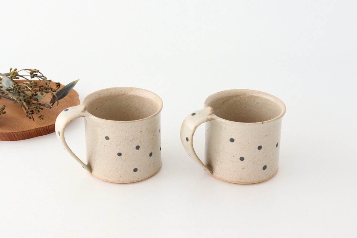 Mug Dot White | Shigaraki Ware