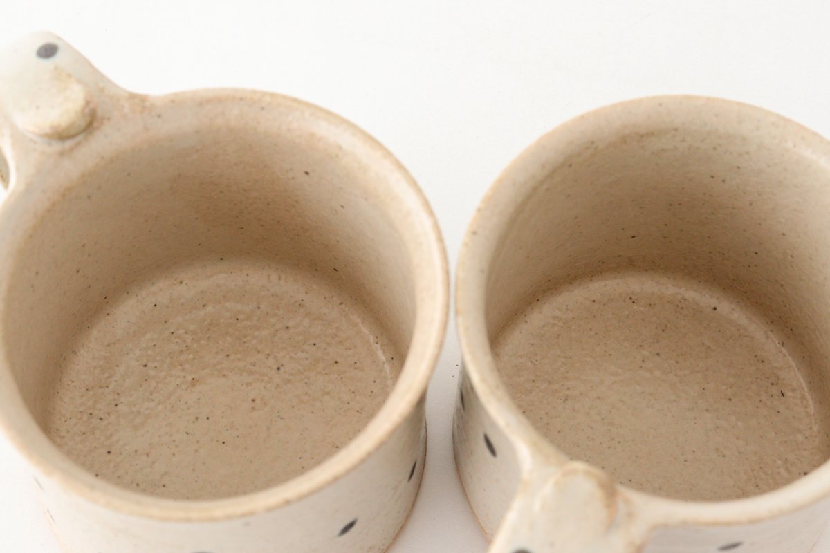 Mug Dot White | Shigaraki Ware