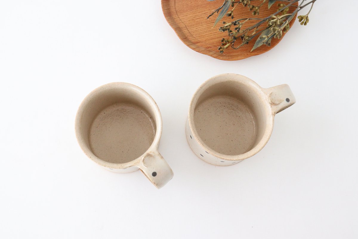 Mug Dot White | Shigaraki Ware