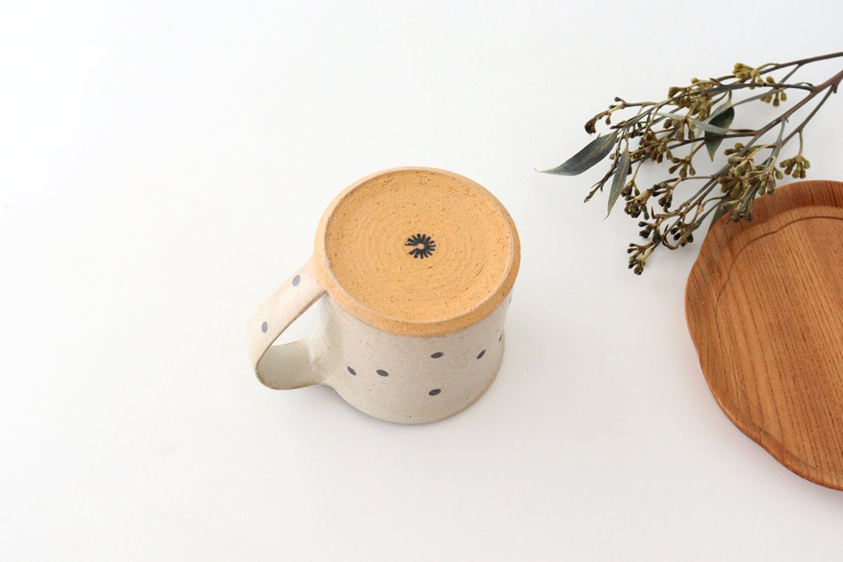 Mug Dot White | Shigaraki Ware