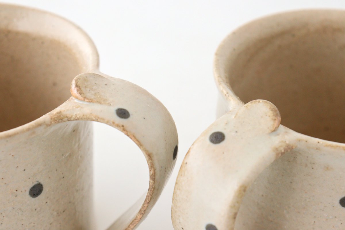 Mug Dot White | Shigaraki Ware