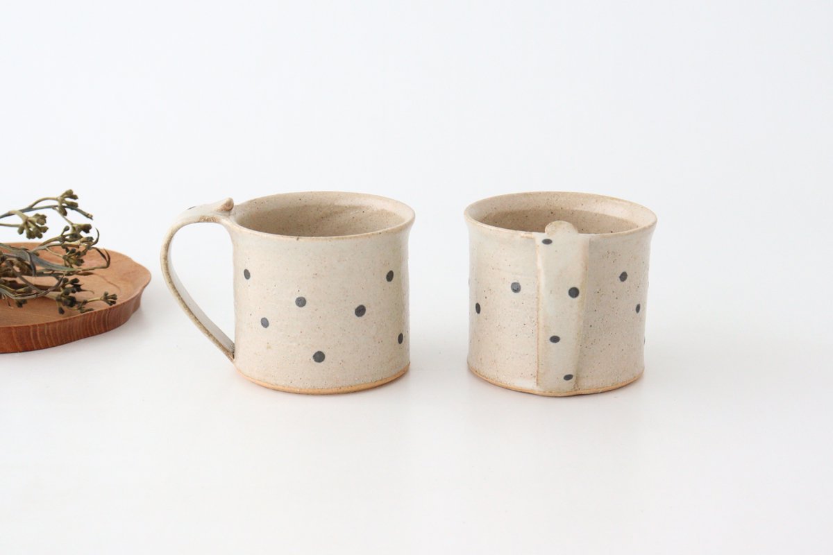 Mug Dot White | Shigaraki Ware