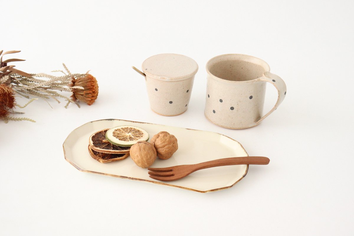 Mug Dot White | Shigaraki Ware