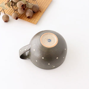 Soup Cup Dot Black | Shigaraki Ware