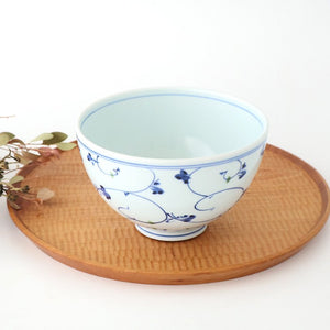 Donburi Bowl Blue Arabesque | Hasami Ware