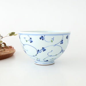 Donburi Bowl Blue Arabesque | Hasami Ware