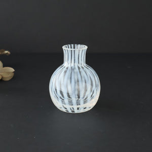 Hirota Glass Bud Vase Tokusa Pattern