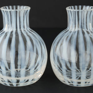 Hirota Glass Bud Vase Tokusa Pattern