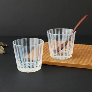 Hirota Glass Soba Tokusa Stripe | Free Cup