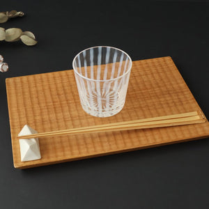 Hirota Glass Soba Tokusa Stripe | Free Cup