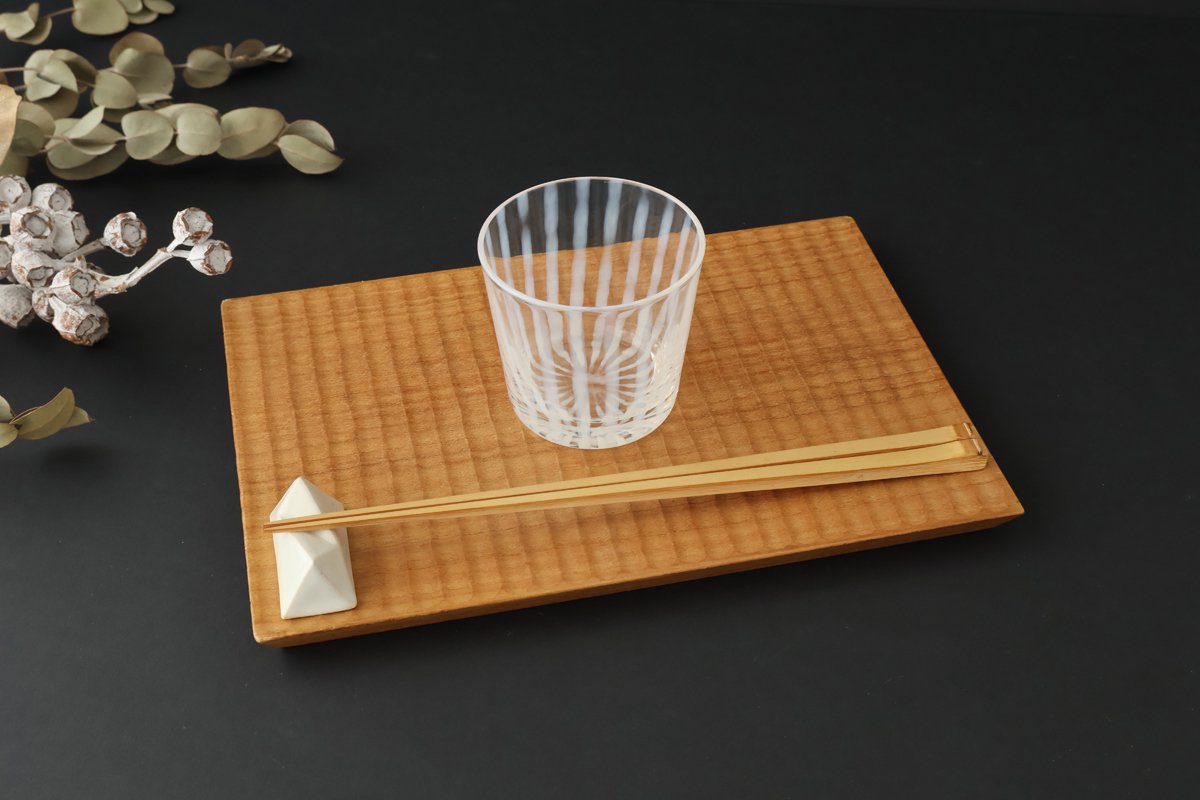 Hirota Glass Soba Tokusa Stripe | Free Cup