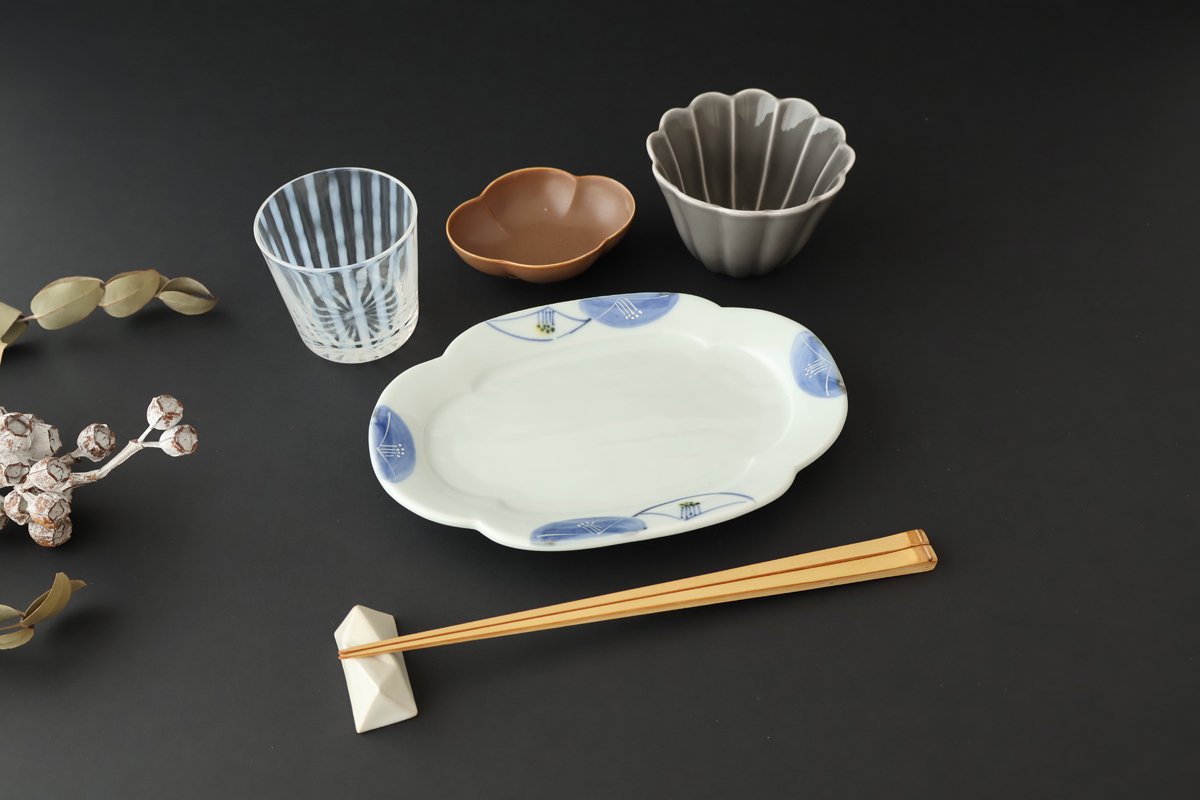 Hirota Glass Soba Tokusa Stripe | Free Cup