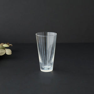 Hirota Glass 3 oz Tumbler Tokusa Striped Pattern