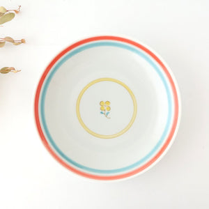 Round Plate Yellow Flower L | Hasami Ware