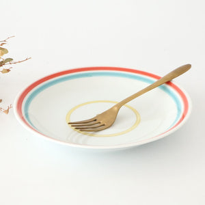 Round Plate Yellow Flower L | Hasami Ware