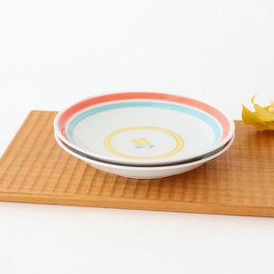 Round Plate Yellow Flower M | Hasami Ware