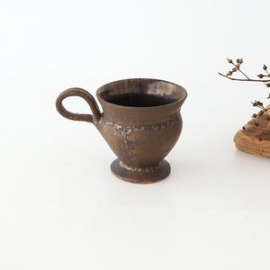 Kosendo Demi Cup Brown Tag | Shigaraki Ware