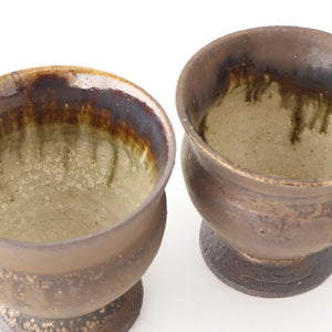 Kosendo Demi Cup Brown Tag | Shigaraki Ware