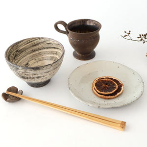 Kosendo Demi Cup Brown Tag | Shigaraki Ware