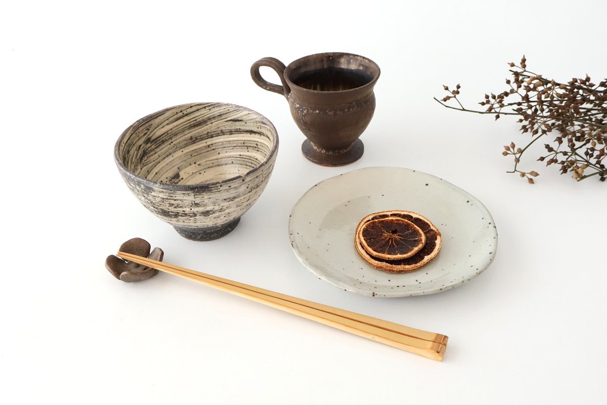 Kosendo Demi Cup Brown Tag | Shigaraki Ware