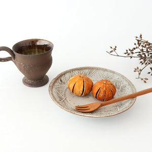 Kosendo Demi Cup Brown Tag | Shigaraki Ware