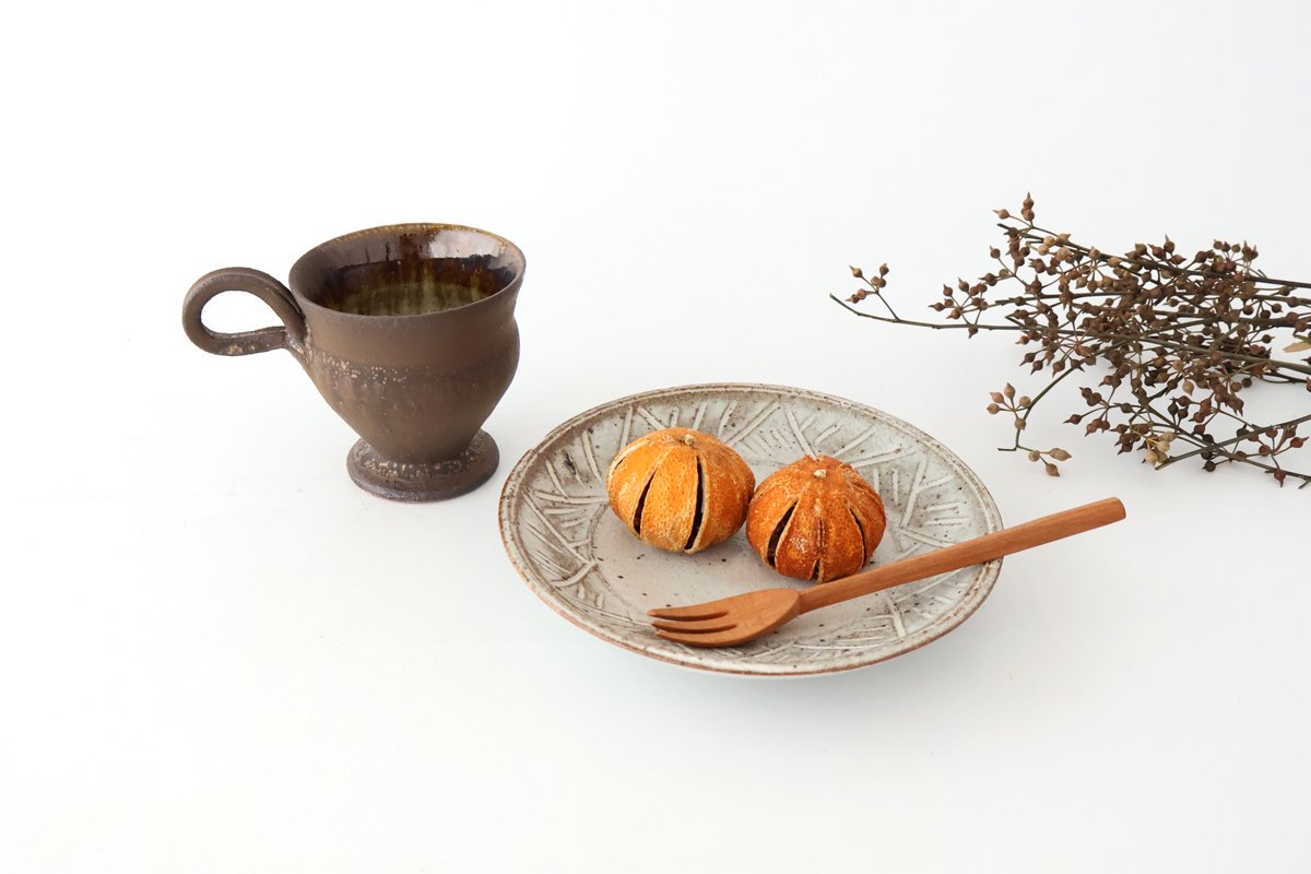 Kosendo Demi Cup Brown Tag | Shigaraki Ware