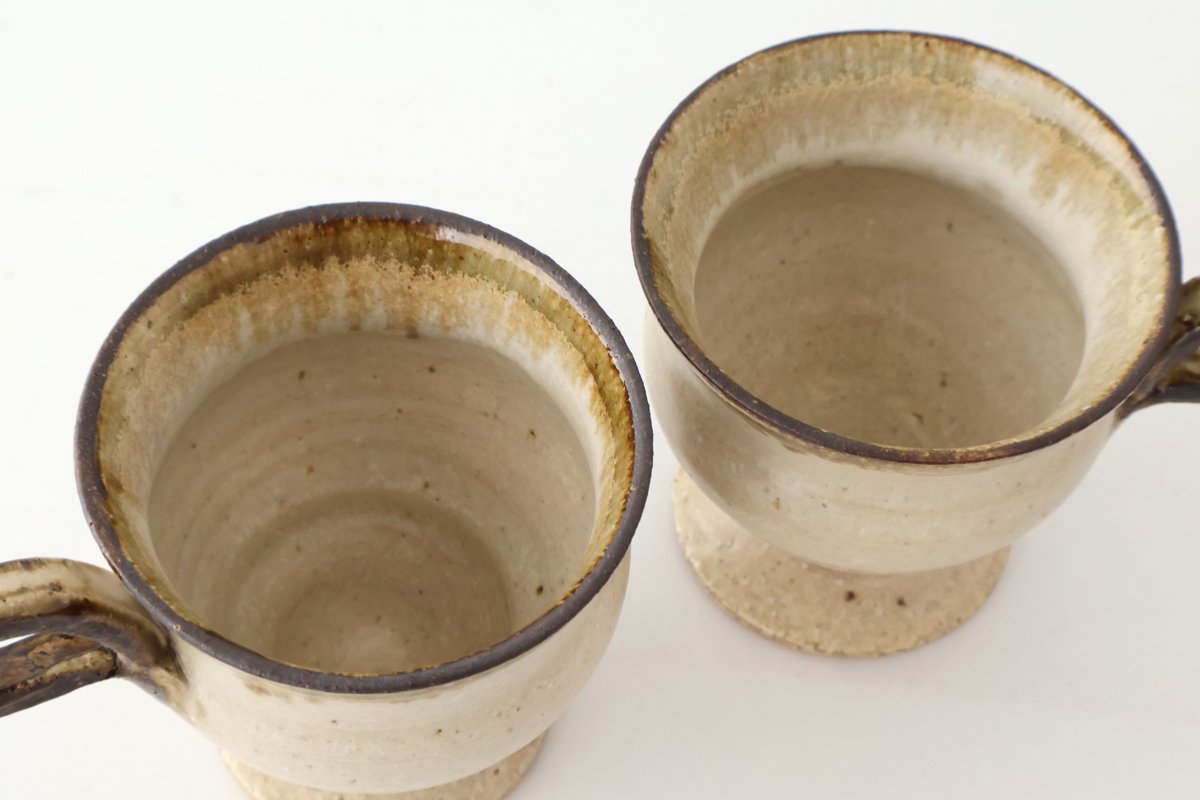 Kosendo Demi Cup White Tag | Shigaraki Ware