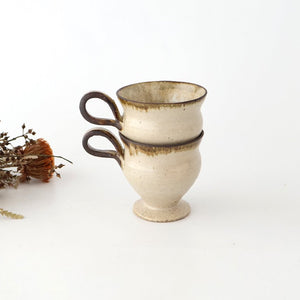 Kosendo Demi Cup White Tag | Shigaraki Ware