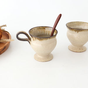 Kosendo Demi Cup White Tag | Shigaraki Ware