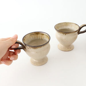 Kosendo Demi Cup White Tag | Shigaraki Ware