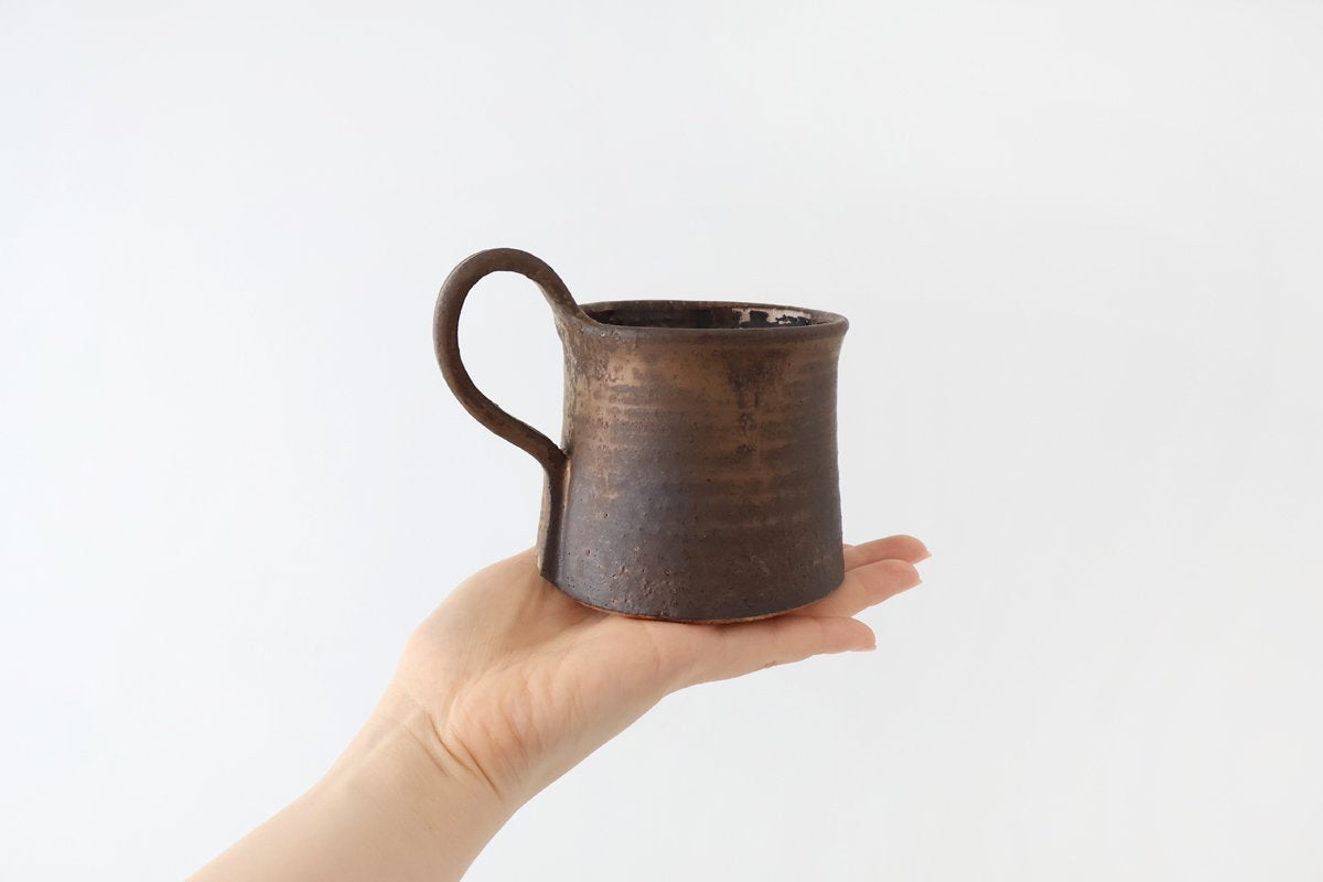 Kosendo Mug Brown Tag | Shigaraki Ware