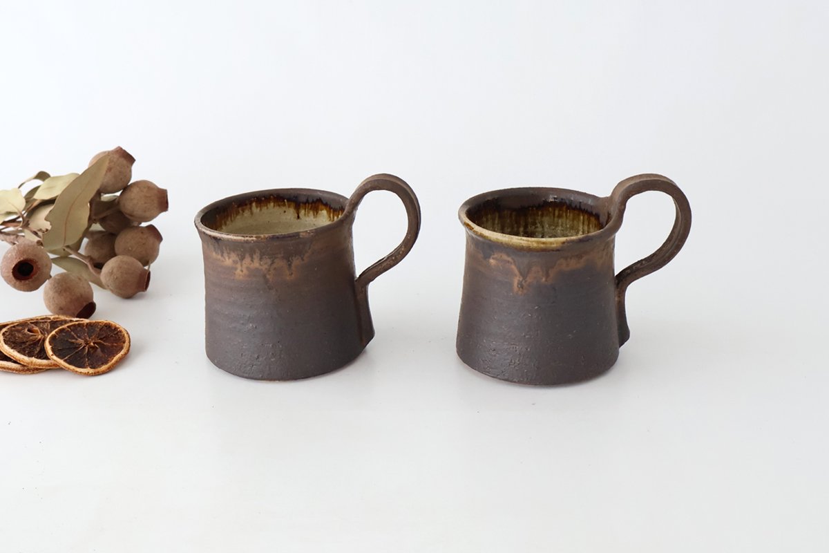 Kosendo Mug Brown Tag | Shigaraki Ware