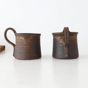 Kosendo Mug Brown Tag | Shigaraki Ware