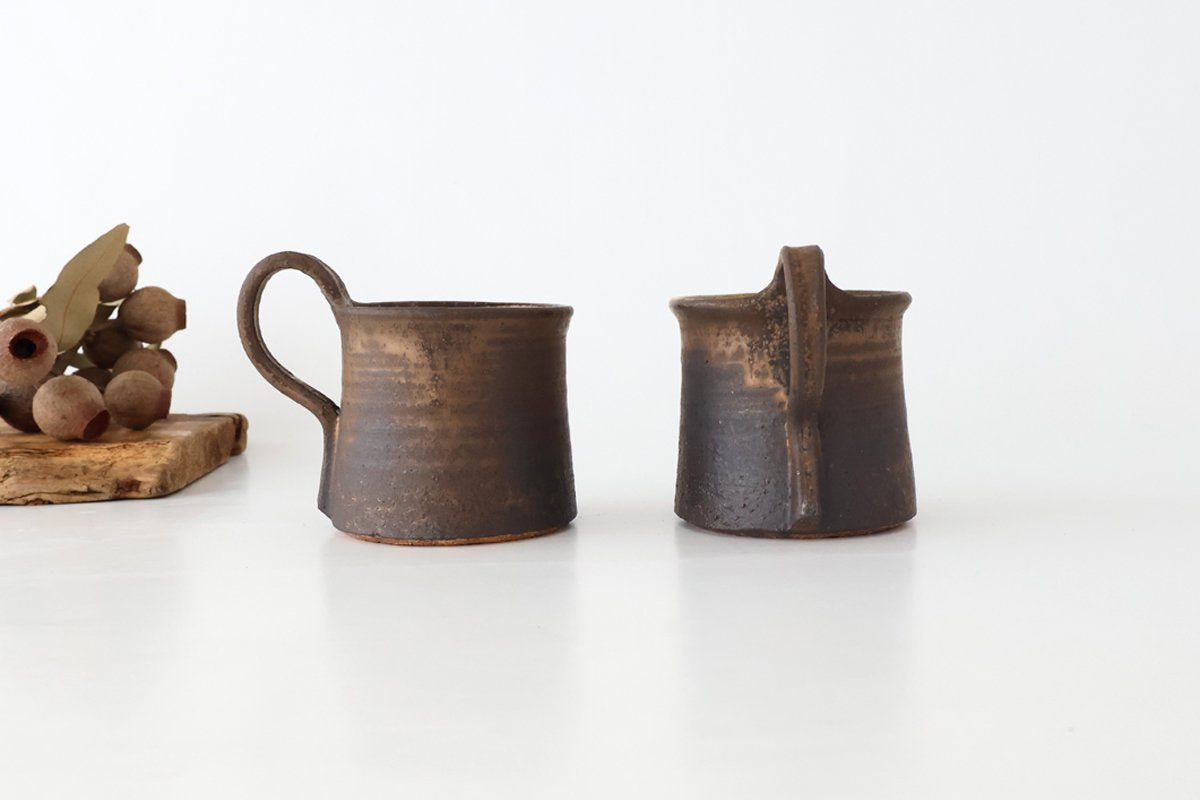 Kosendo Mug Brown Tag | Shigaraki Ware