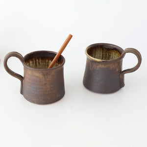 Kosendo Mug Brown Tag | Shigaraki Ware