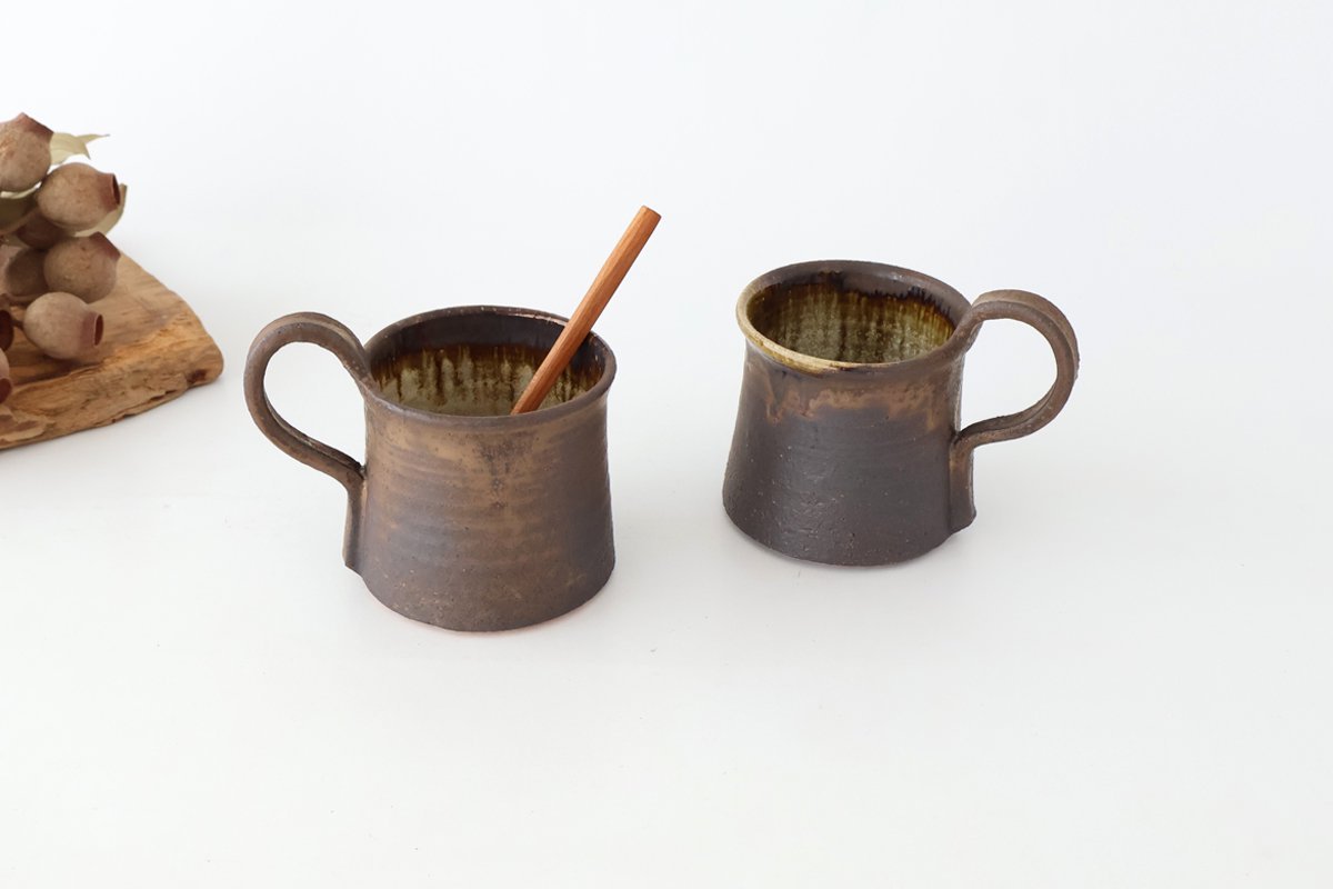 Kosendo Mug Brown Tag | Shigaraki Ware