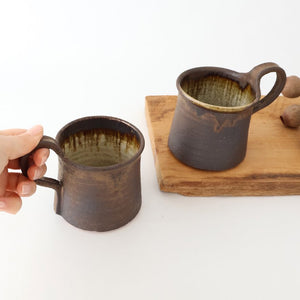 Kosendo Mug Brown Tag | Shigaraki Ware