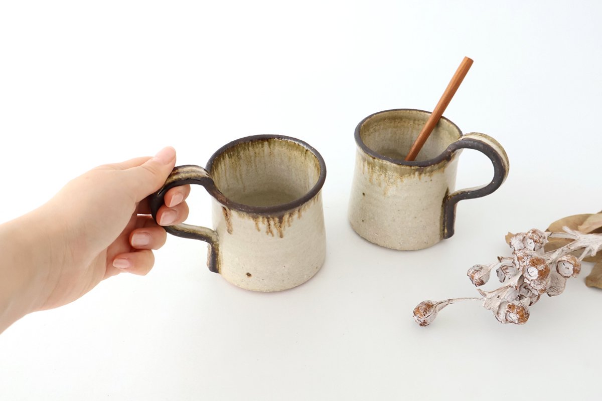 Kosendo Mug WhiteTag | Shigaraki Ware