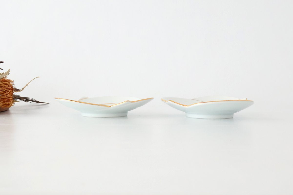 Serving Plate Knot Gold｜Arita Ware