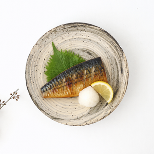 Flat Plate White Storm 21㎝/8.3in | Shigaraki Ware