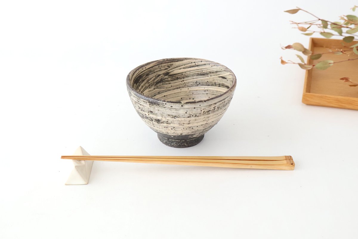 Rice Bowl White Storm | Shigaraki Ware