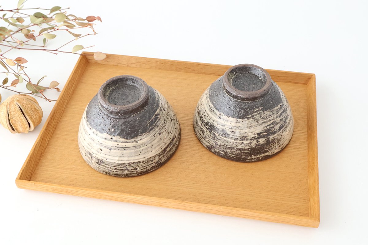 Rice Bowl White Storm | Shigaraki Ware