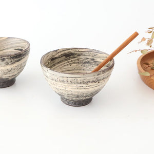 Rice Bowl White Storm | Shigaraki Ware