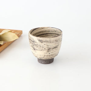 Japanese Cup White Storm| Yunomi Shigaraki ware