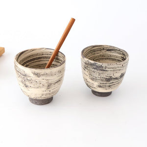 Japanese Cup White Storm| Yunomi Shigaraki ware