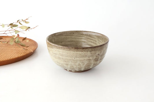 Donburi Bowl Gray Hakeme | Shigaraki Ware