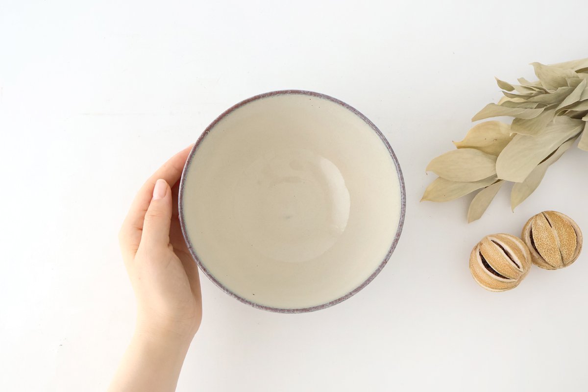 Donburi Bowl White-Carved | Shigaraki Ware