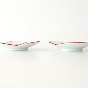 Serving Plate Knot Red｜Arita Ware