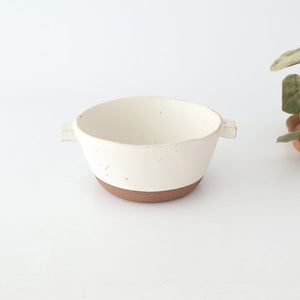 Craft Ishikawa Two Handed Soup Bowl L Okoge | Banko Ware